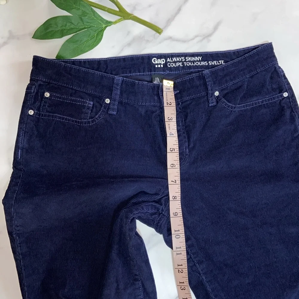 GAP Always Skinny Corduroy Pants size 8